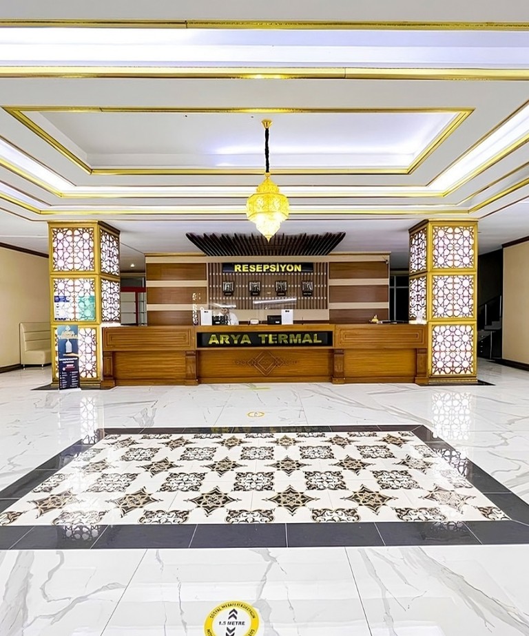Arya Thermal Hotel — resepsiyon